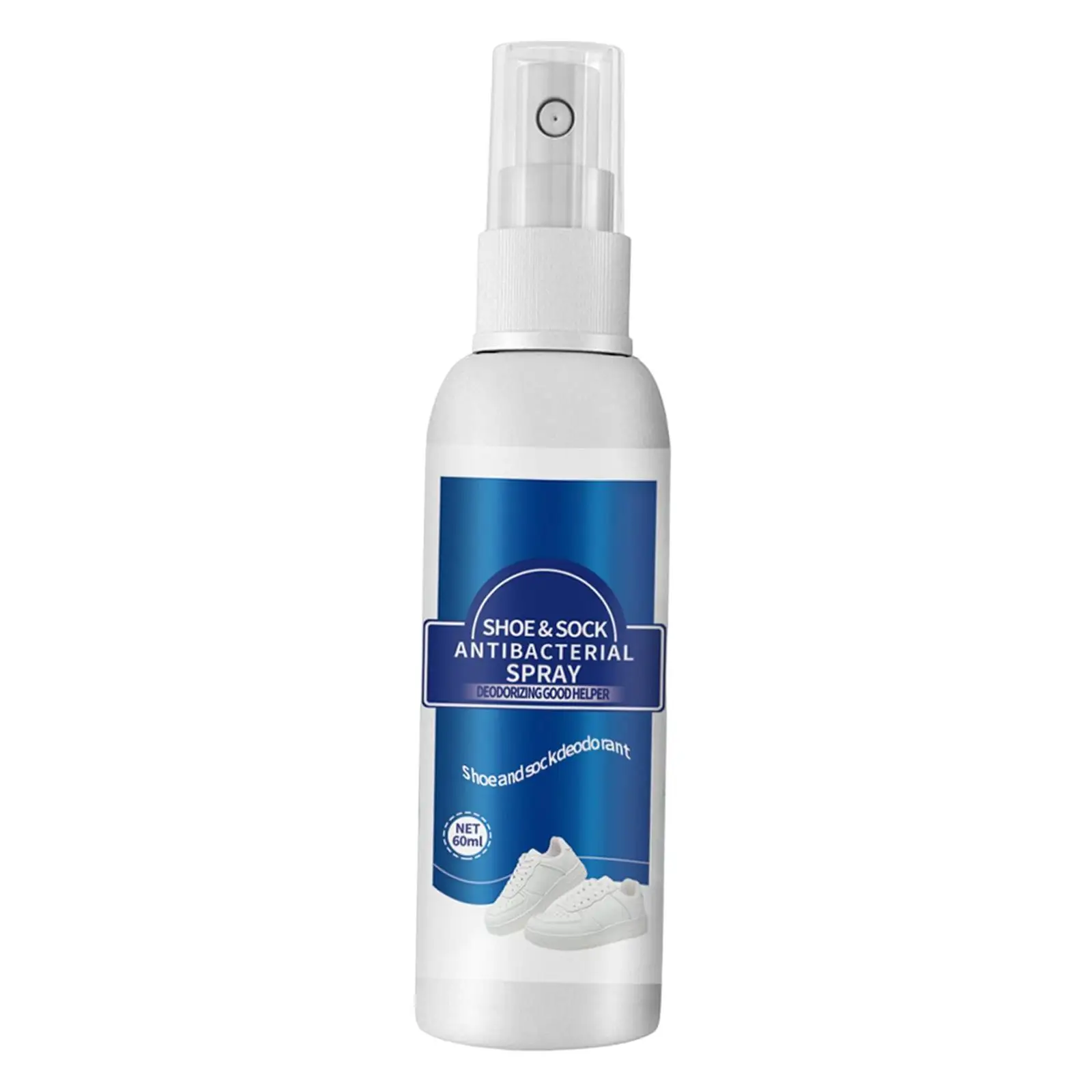 Ambientador de zapatos de 60ml, olor en aerosol, calcetines con aroma fresco, zapatos protectores en aerosol