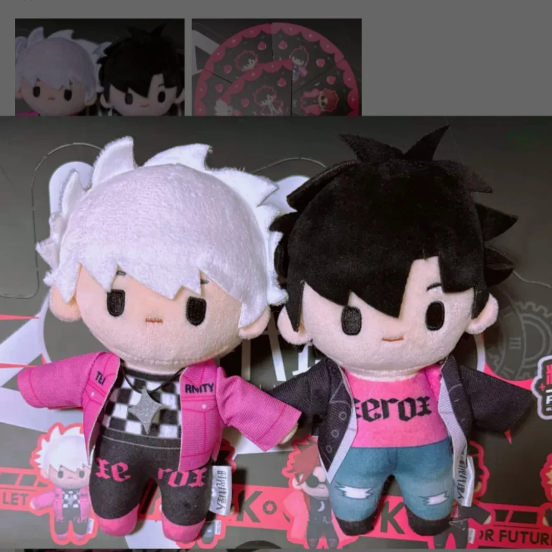 

Genuine Linkclick Pink And Black Party Series Blind Box Kawaii Lucas Charles Mystery Box Cartoon Soft Stuffed Doll Decor Gift
