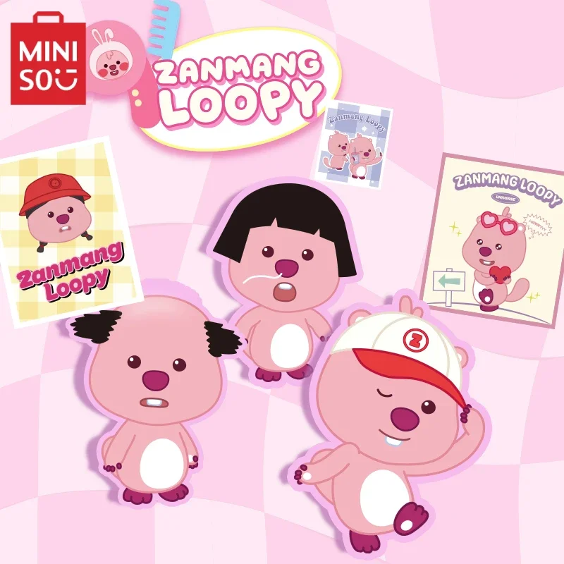 

MINISO ZANMENG LOOPY Series Modeling House Model 20cm Figure Birthday Gift Four Styles Kawaii Animation Desktop Ornaments