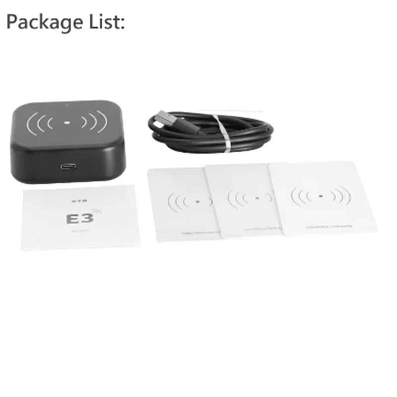 ABDE-TTLOCK 스마트 카드 인코더 NFC 13.56M M1 IC 카드 리더 RFID 칩 스캐너 TT 호텔 TT 임대 시스템 소프트웨어 호텔용