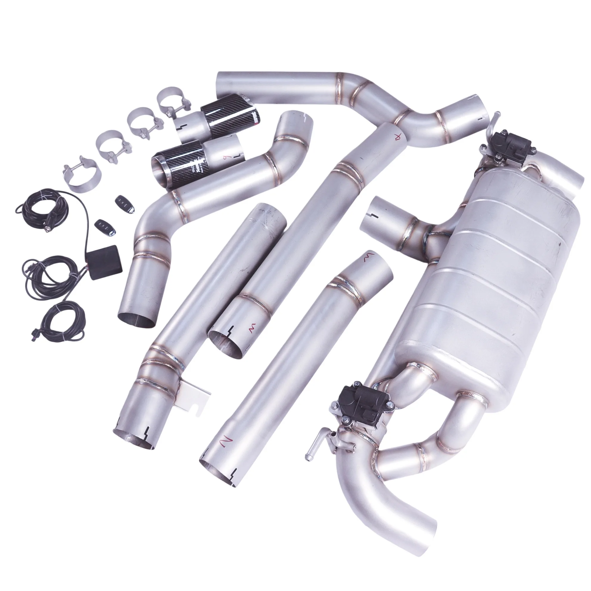 

[GFC]Cat-back Exhaust System Muffler for 2018 BMW M240I 3.0T F22 with Double Valve Stainless Steel304 Personalized Customization