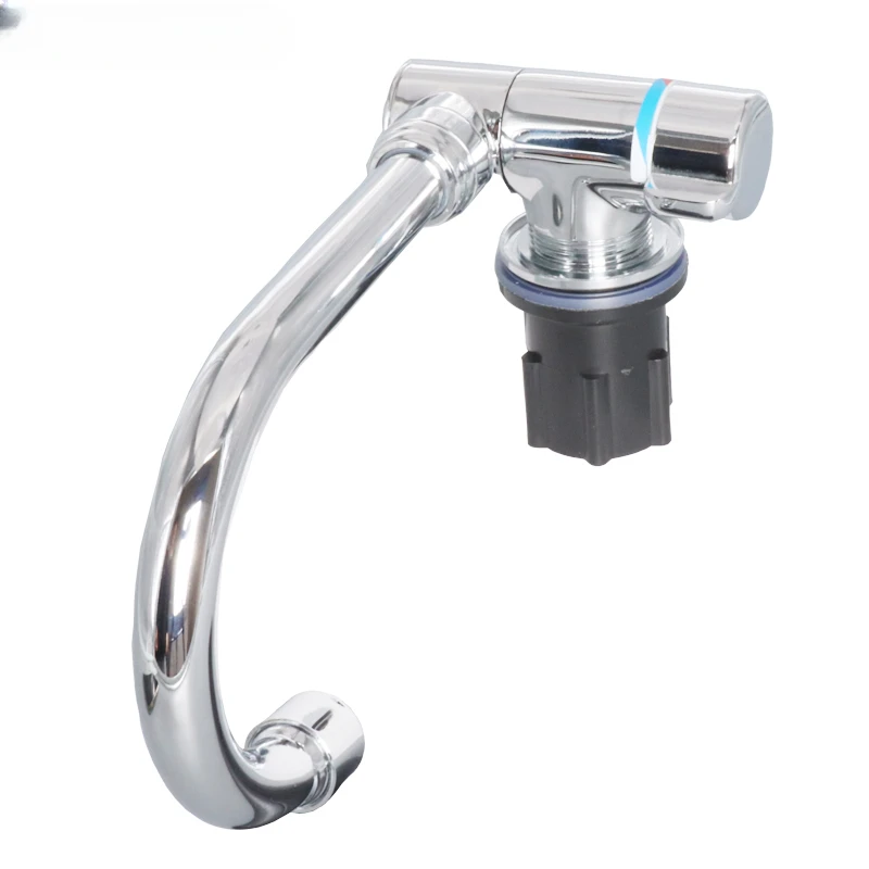 

Elbow faucet, hot and cold, single hole bathroom washbasin, bathroom counter, rotating washbasin faucet, 360 degree rotation