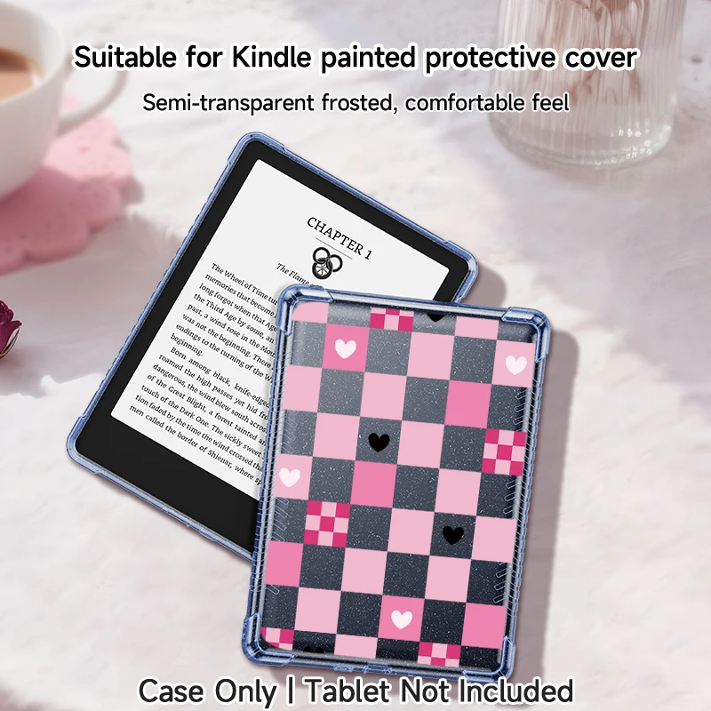 for Kindle Paperwhite 5（2021）, kindle 11th generation case，TPU soft case, Anti-drop, Anti-scratch, Back cover protection