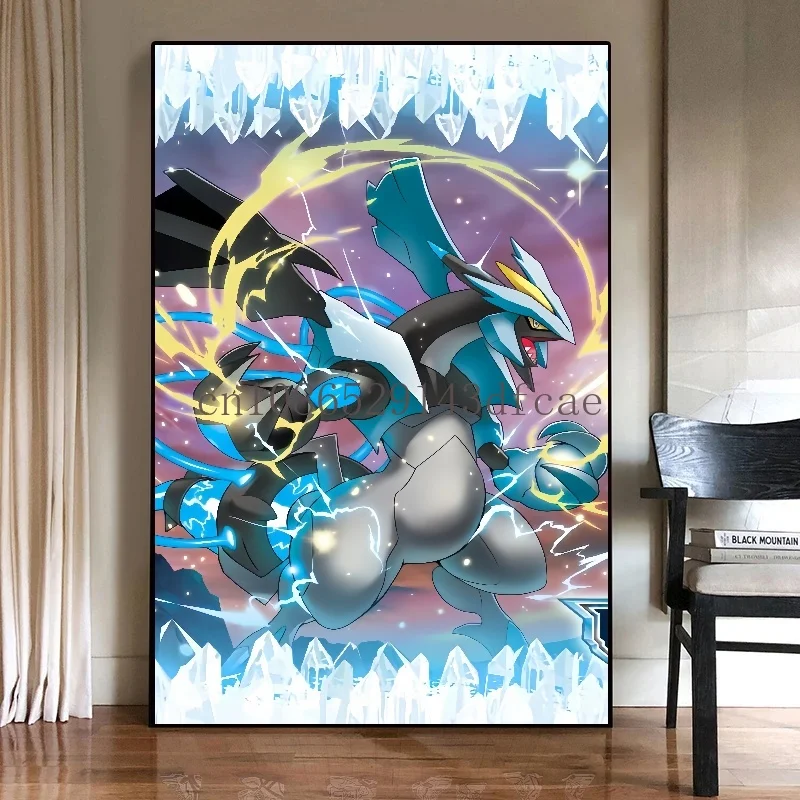 Pokemon Classic Cartoon Anime Poster Action Figures Canvas Painting Wall Decoration HD Poster Kids Room Art Decorate Gifts