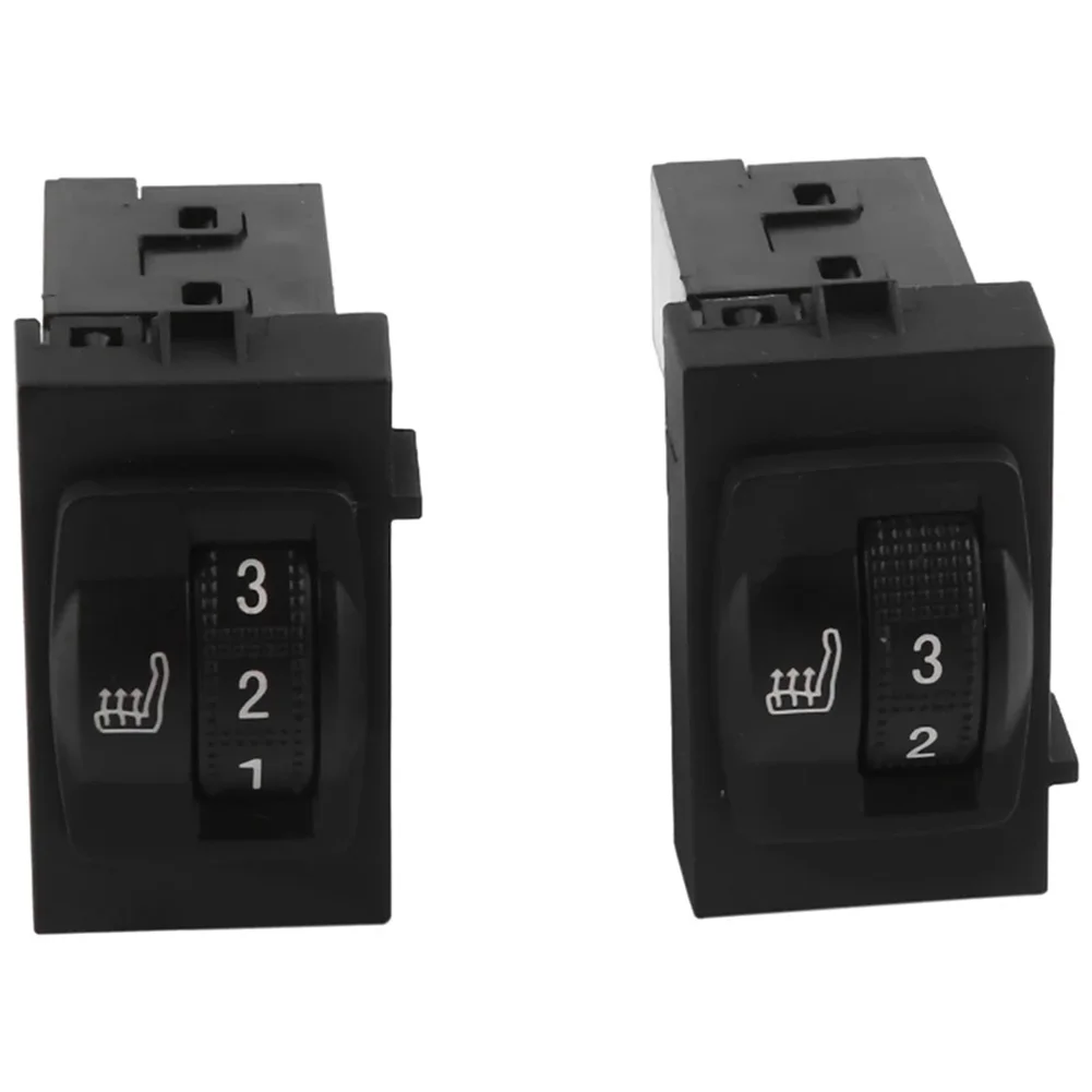 

2pcs Car Seat Heating Switch Automotive Supplies For 508 2011-2015 98092845XT 98092846XT Seat Heater Control Switch Button
