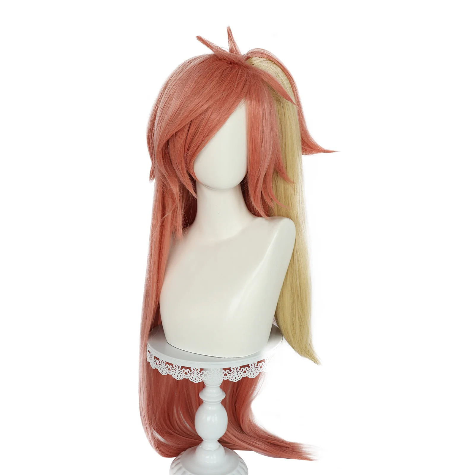 Anime Hotel Cherry Boom Cosplay 100cm capelli lunghi Cherry Boom Cosplay parrucca Pre crimpata Halloween