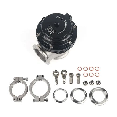 Imagen 1 del producto Puerta de residuos Turbo con bridas de banda en V, Universal, 38mm, externa, para colector Turbo de supercharga, accesorios para coche