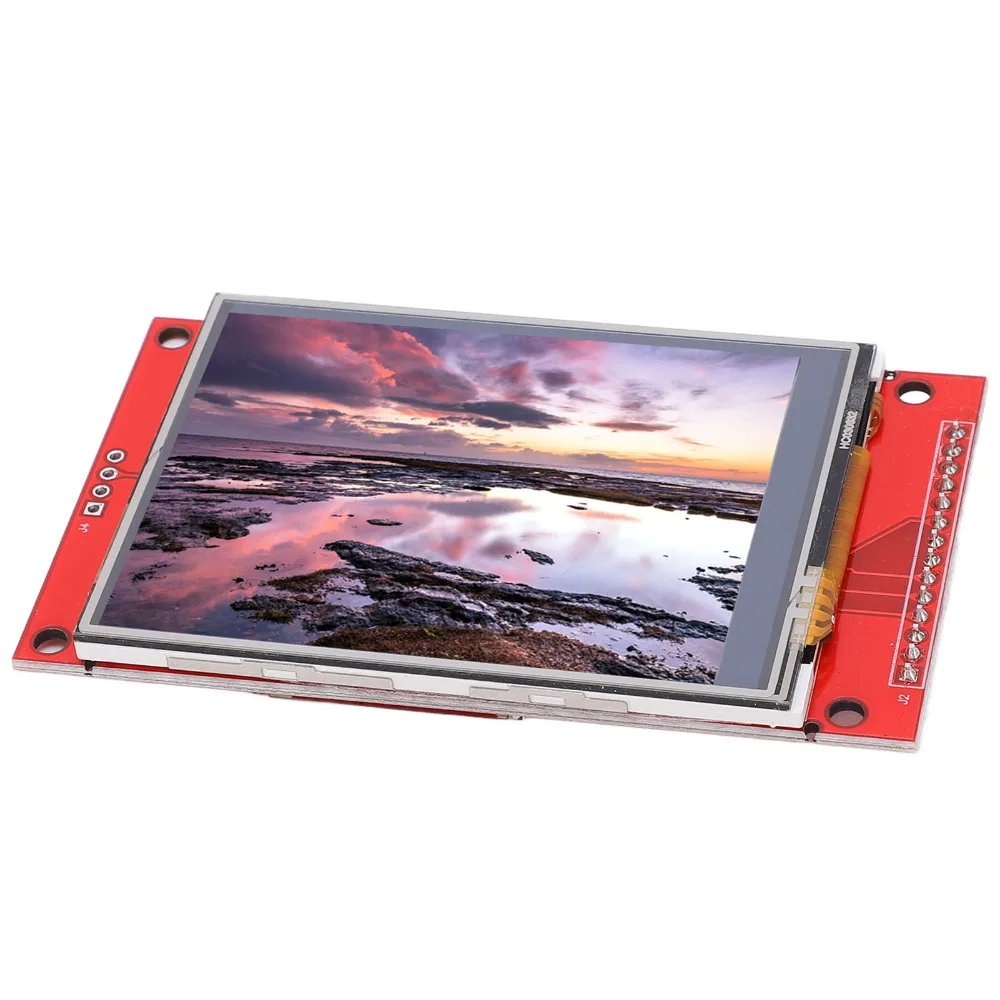 

2.8 Inch LCD Display Module SPI Interface ILI9341 LCD Driver Board 240x320 with Touch Function TFT Display Module