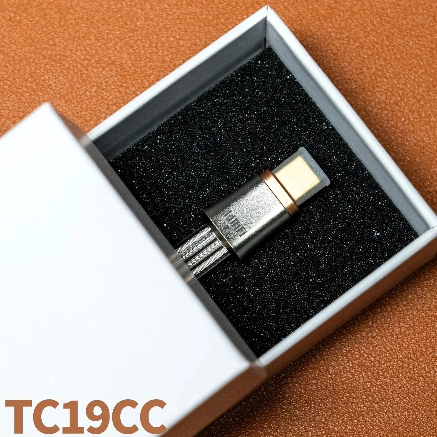 ddHiFi TC19CC (Comet) Flagship Pure Silver USB-C to USB-C OTG