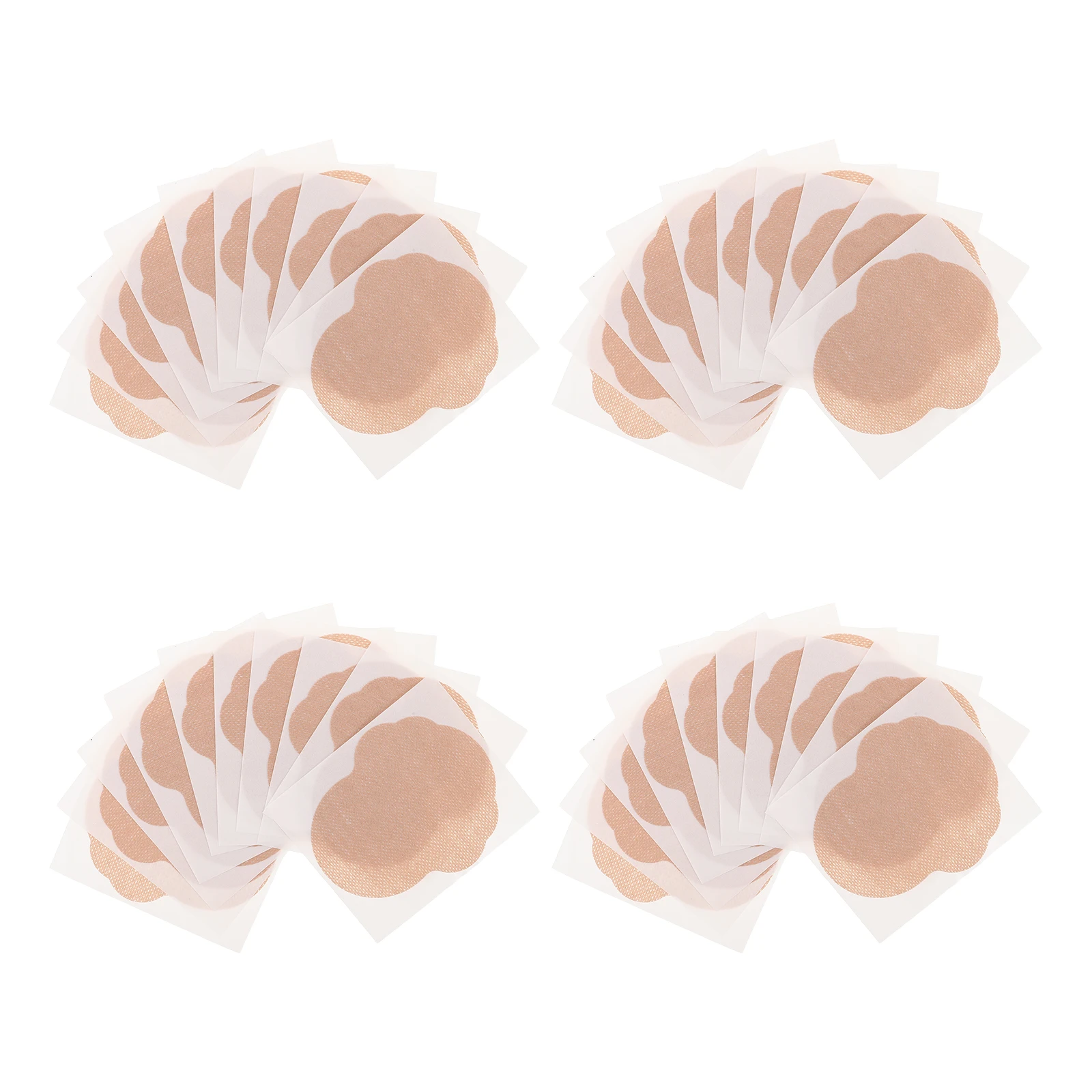 40pcs Invisible Underarm Sweat Pads Strong Adhesive Breathable Sweat-Absorbing Stickers For Women Men No Residue Anti-Sweat