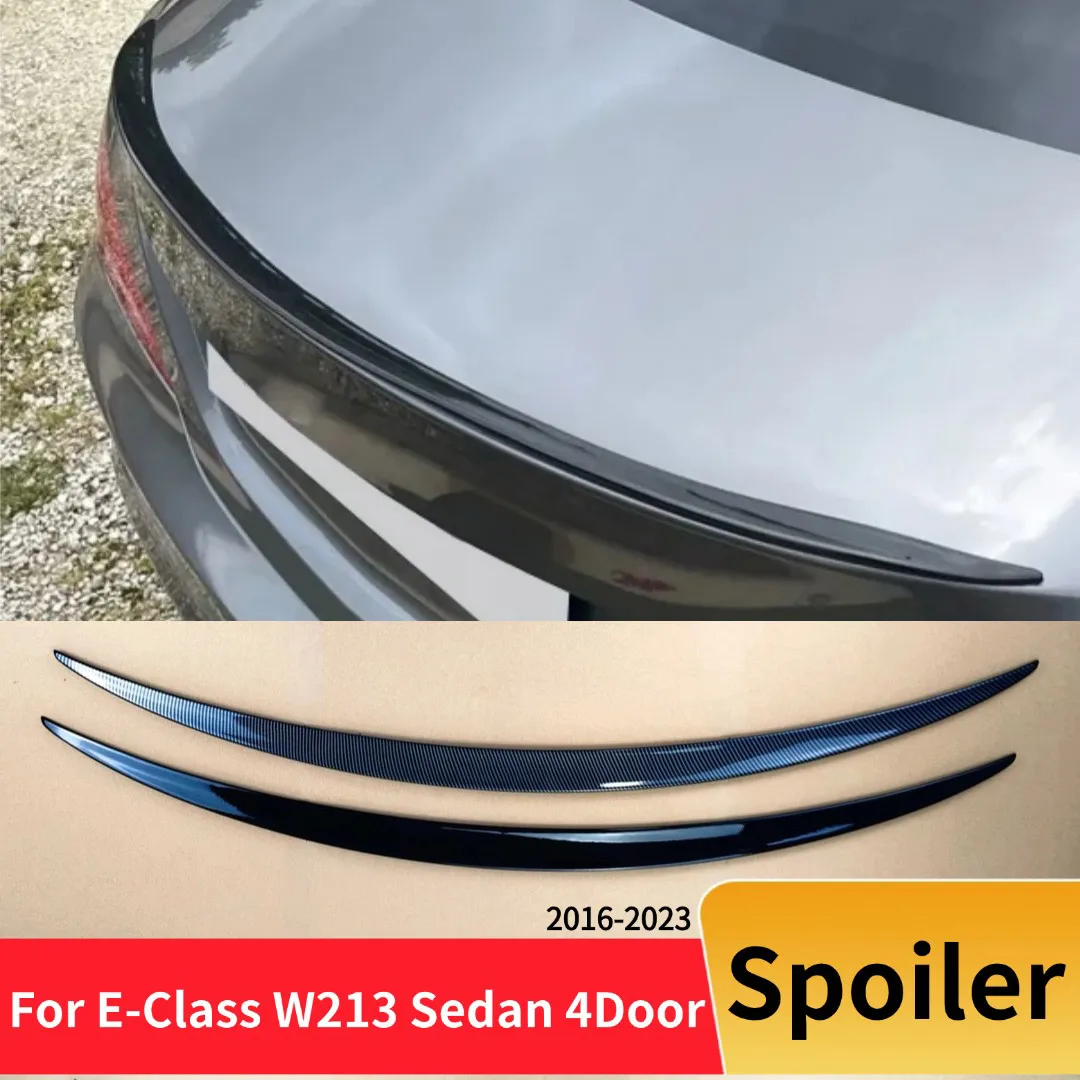 

Rear Air Deflector Trunk Spoiler Airfoil Body Kit Car Tuning Accessories For Mercedes Benz E class W213 4Door Sedan 2016-2023