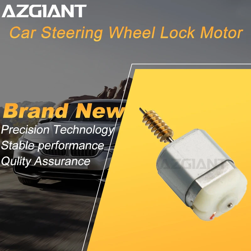 AZGIANT car for 2014-2020 Honda Fit MK3 MK3   12V Steering Lock Actuator 11200RPM carbon brush motor auto kit