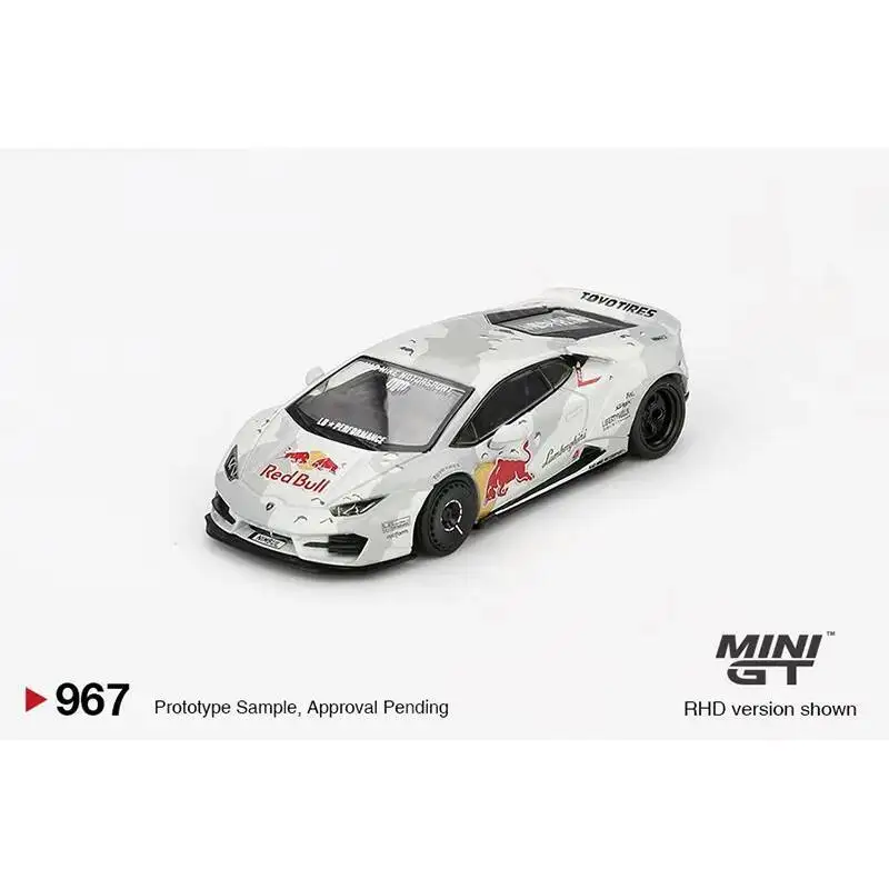 MINIGT 967 In Stock 1:64 LBWK Lamborghini Huracan Mad Mike NIMBUL Diecast Model Collection Toys