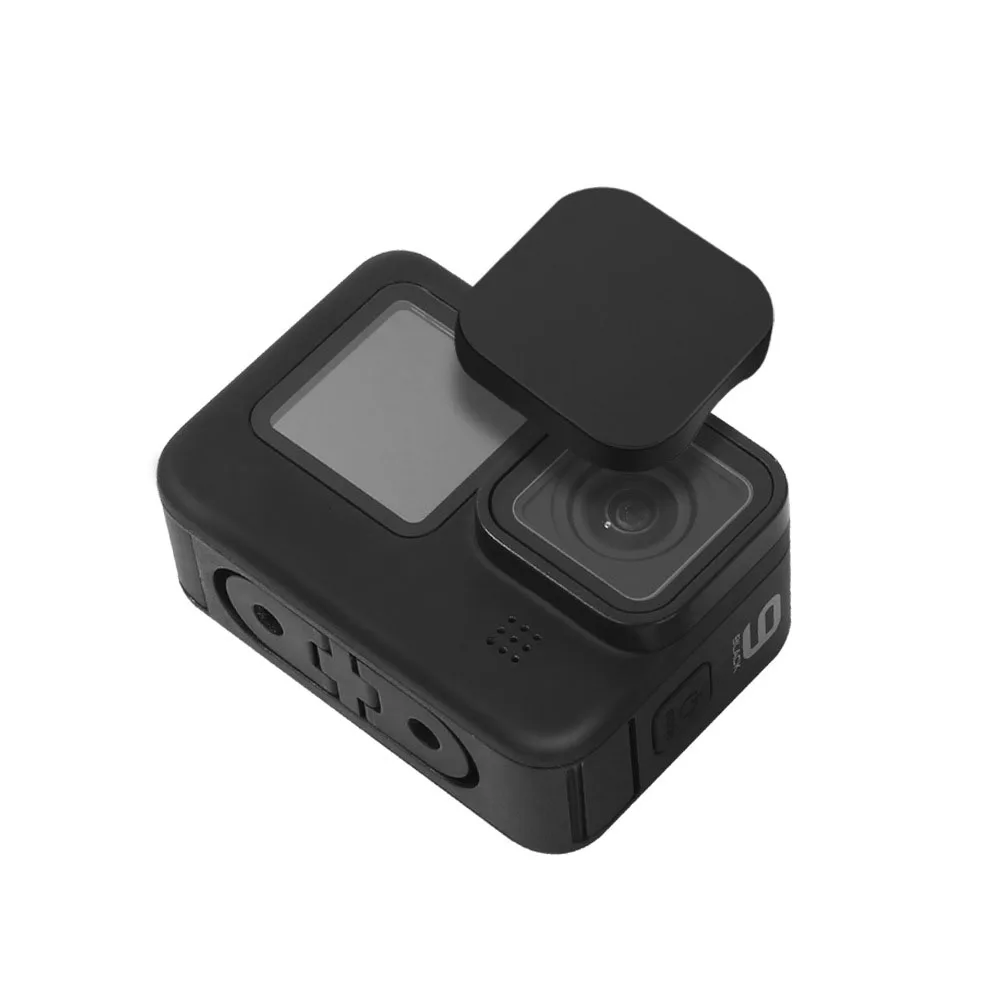 Soft Silicone Lens Cap for Gopro Hero 11 10 9 Black Anti-drop Dust Resistance Lens Cover Protector for Gopro Hero 9 Black Camera
