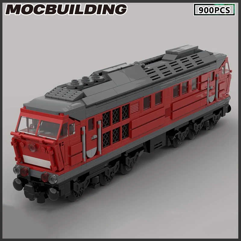 Train MOC Building Blocks DIY Bricks Creative Assembly Toys Christmas Present Birthday Gift Film Series Transportation