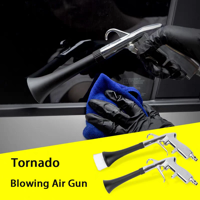 

Interior Detailing Cleaning Tools 0.4Mpa-10Mpa Dry Cleaning Tornado Air Blow Car Wash Gun Auto Accessories