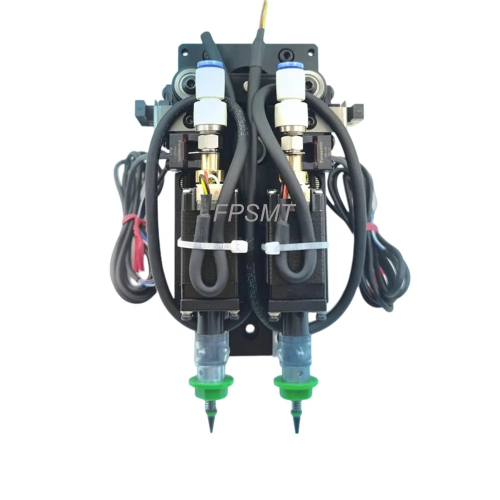 

SMT Placement Module DIY Dual-Head Placement Head ZR-Axis Integrated Vacuum Adsorption Rotation Up Down Module SMT Accessories