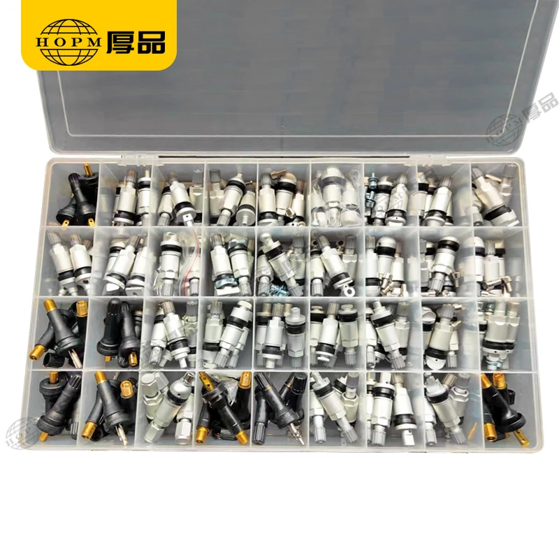 36 Types TPMS Set Car Tire Valve Aluminum Alloy Tire Pressure Sensor Valve Stem for AUDI for benz for BMW Buick for Jeep Car