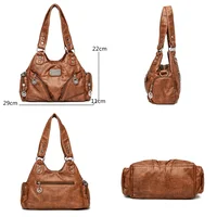 Hot Luxury Handbags Women Bags Designer Crossbody Large Capacity Female Shoulder Bag Fashion Brand Ladies Leather Messenger Bags - Image 5