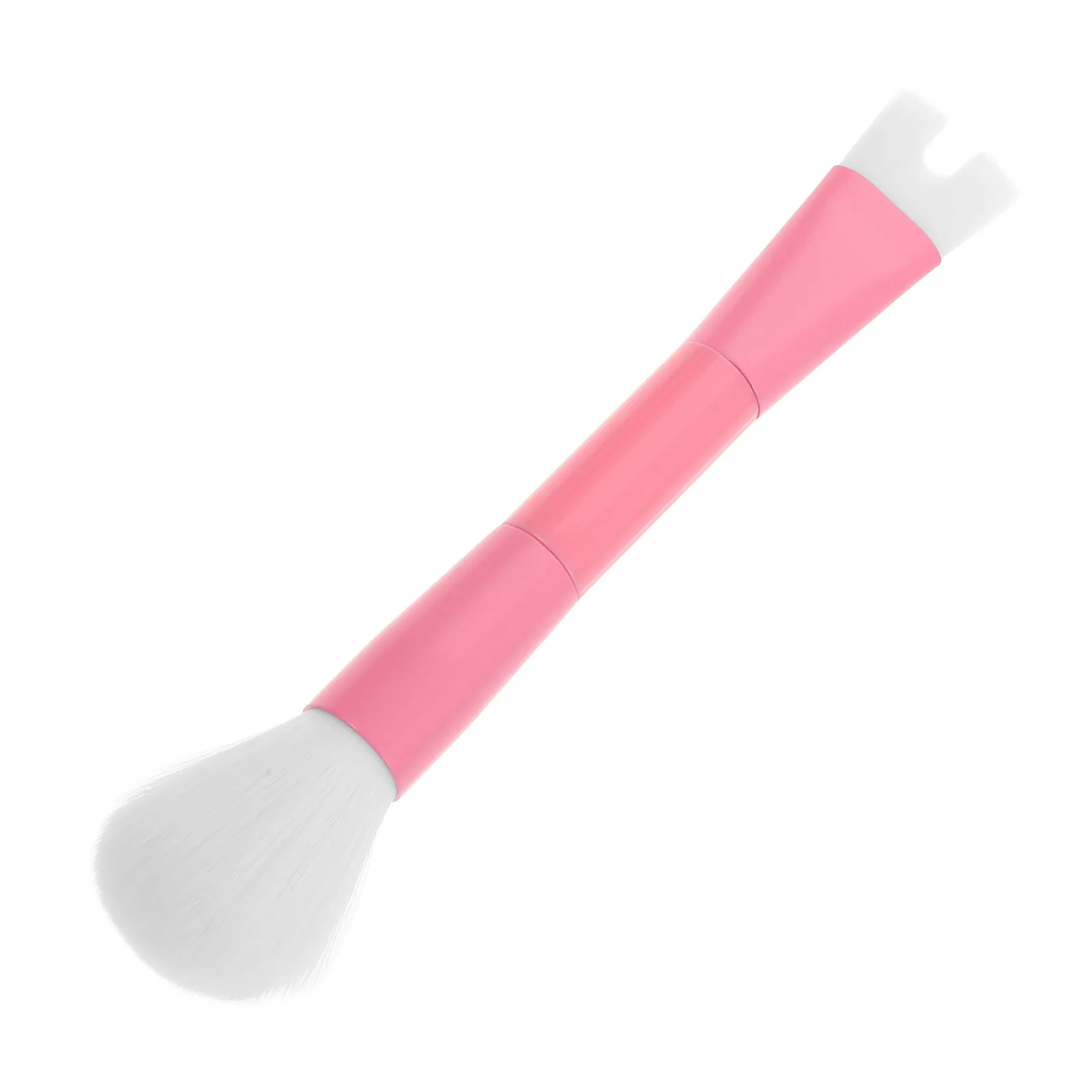 Pennello a Doppia Estremità a Forma di U per Contorno del Naso, Applicazione di Polvere e Illuminante per Ponte Nasale Alto, Strumento Multifunzionale per il Trucco