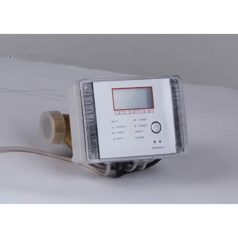 Household water meter ultrasonic heat meter with M-bus