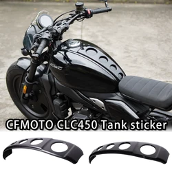 Fashion Stylish Fuel Tank Cover ABS with 3M Sticker Customized for CFMOTO CLC450