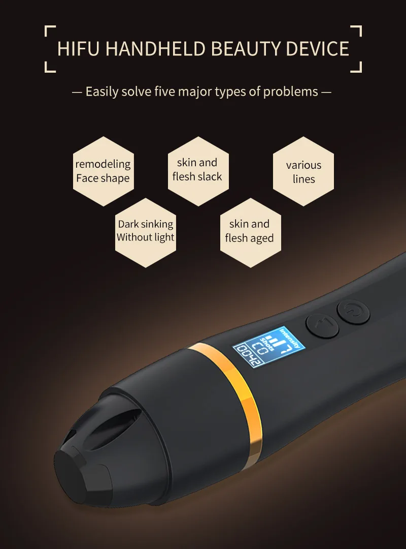يده 7D البسيطة بالموجات فوق الصوتية شد الوجه مدلك إزالة التجاعيد مكافحة الشيخوخة شد الجلد العناية بالعين سبا جهاز تجميل #1