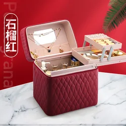 2023x New Large-capacity Cosmetic Case Multifunctional Suitcase Cosmetic Storage Box