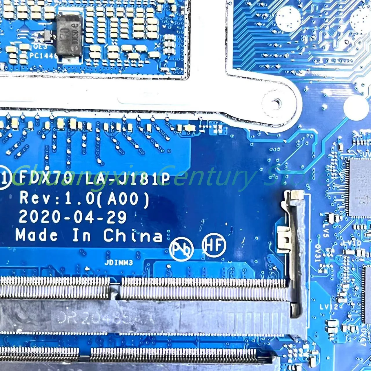 For Dell Precision 7750 Laptop Motherboard LA-J181P with CPU I7-10850H I9-10885H 100% Tested Fully Work