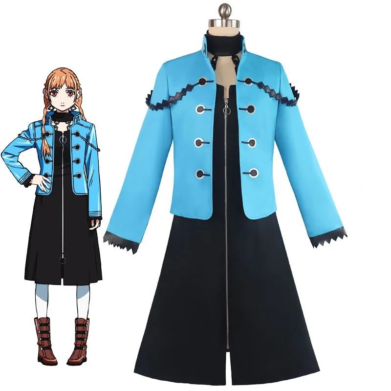 

2025 Virgin Punk Costume Kamigori Ubu Cosplay Coat Dress Headwear Comic-con Cosplayer Costumes Halloween Carnival Dress Up