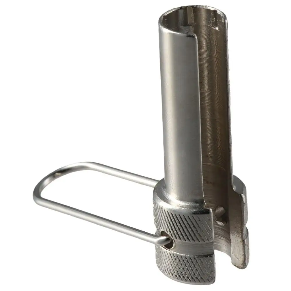 Wrench Tool CATV Security Shield with Knurled Knob Silver F Connector Wrench Sleeve for RG6 RG59 RG11 Coax Cable