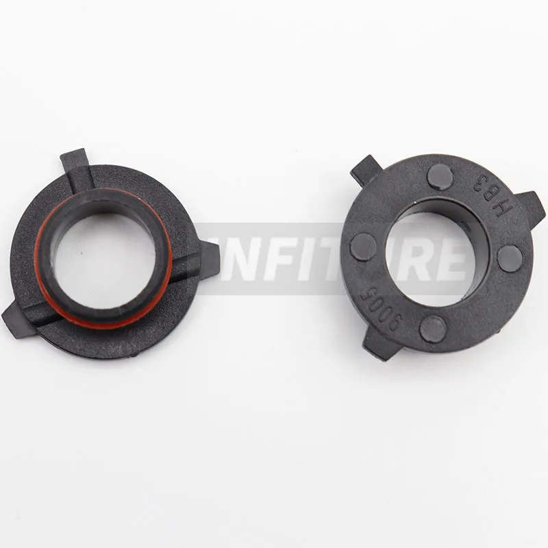 2Pcs Car LED Headlight Bulb Adapter Holder Base Sockets Headlamp Retainer for 9005 HB3