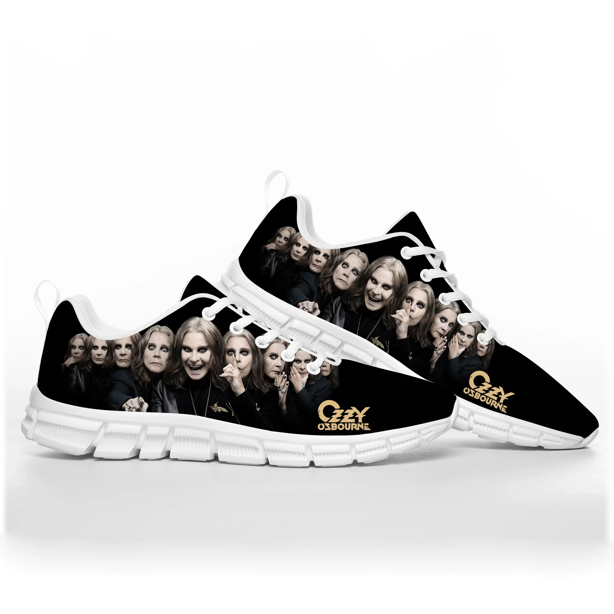 Ozzy Metal Rock Singer Osbourne Sports Shoes Mens Womens Teenager Kids Children Sneakers Casual Custom High Quality Couple Shoes