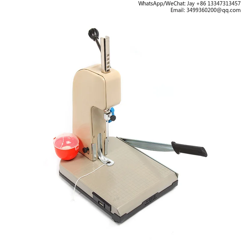 Manual Small Book Photo Binding Machine With Cutter
