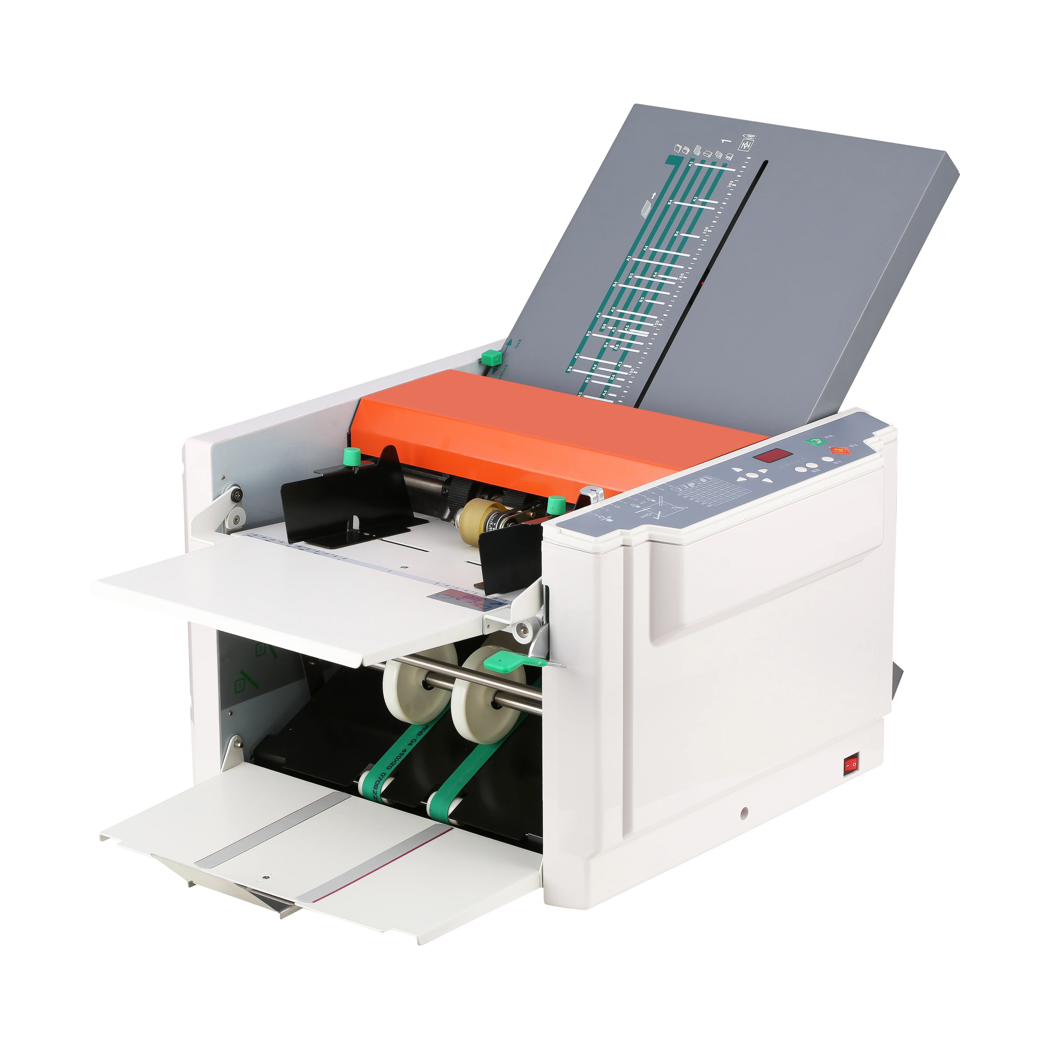 306 Automatic Art Paper Foldinng Machine A3 Size Brochure Leaflets Maker Paper Folder With Cheap Price