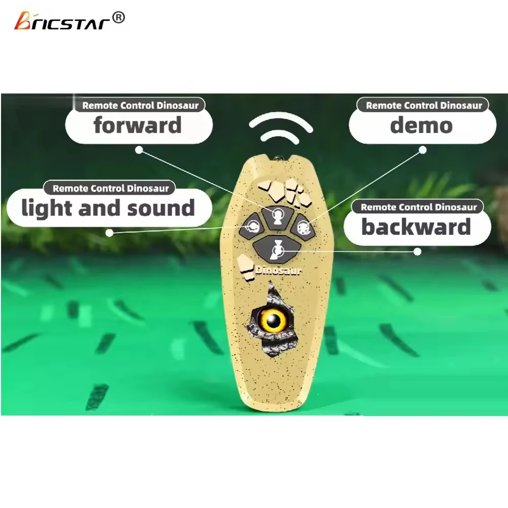 RC Simulation Dinosaur Robot Jurassic IR Induction Remote Control kids Toys Dragon Sound Light Interactive Intelligent Boys Gift