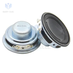 2 Pz 45mm Altoparlanti Audio Portatile 4Ohm 5W Altoparlante Mini Audio Portatile Corno da Fai da Te Stereo Home Theater Altoparlante Woofer