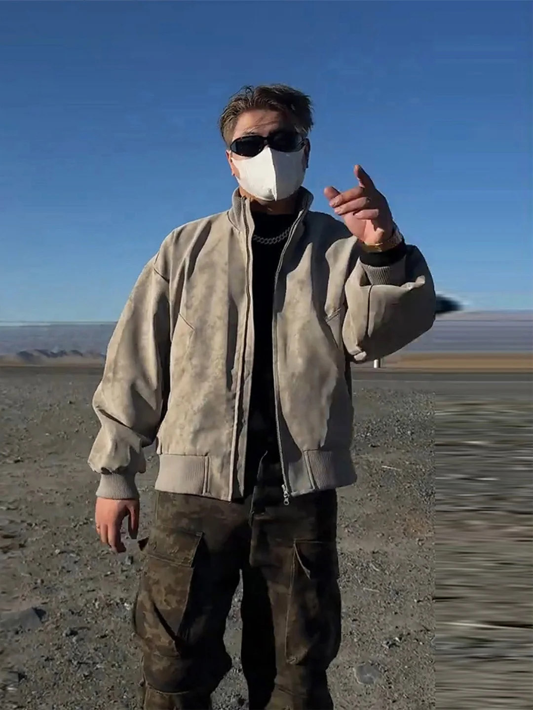 

Мужская куртка-бомбер Har Men's из искусственной кожи с эффектом американской окраски, весна-осень, свободный крой, молодежная мода