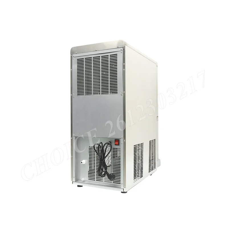 120kg/24h Commercial Desktop Water Chiller Air Cooled Ice Water Maker Automatic Portable Office Ice Machine