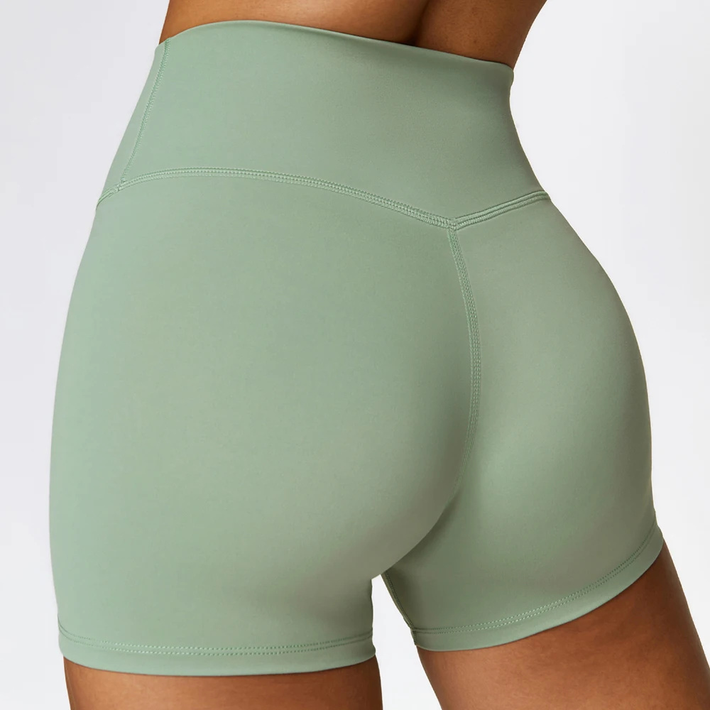 

Pilates Clothing Promotion Cycling Running Sports Shorts Gym Wear Woman Push Up Tights Women's Suit For Fitness Mini Yoga Pants
