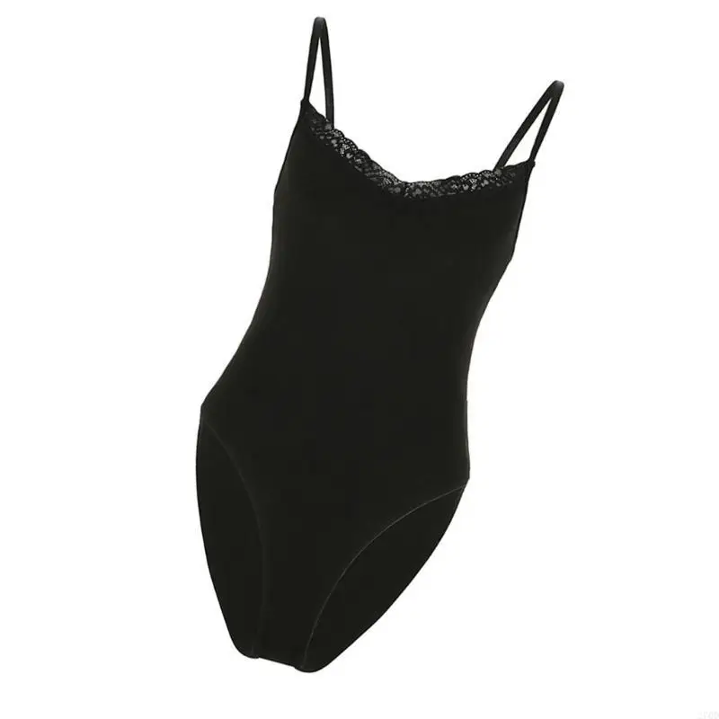 

270D Stylish Solid Color Camisole for Women Comfortable Polyester Bodysuits Backless Cami Tops for Relaxed and Active Days