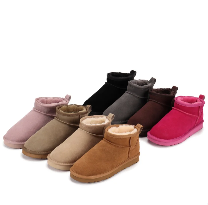 New 2026   Winter Boots for Women and Girls, Comfortable Snow Shoes, Fur Line, Home, Outdoor