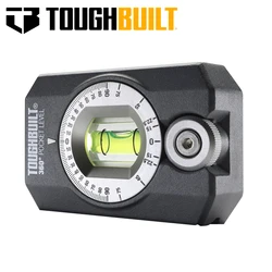 TOUGHBUILT TB-H2-L-4R 360 Degree Small Pocket Level Precision Rotating Vial Durable Tool Accessories