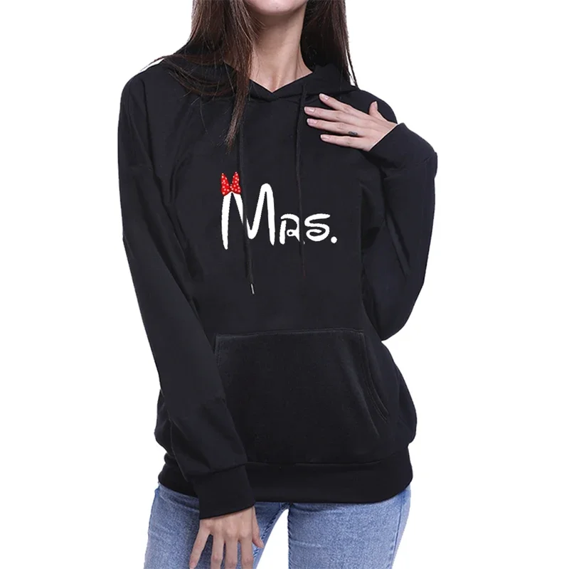 Couples Hoodies MR. or MRS. Printed Lovely Pullover Spring Autumn Fashion Casual Women Men Lovers Sweatshirt