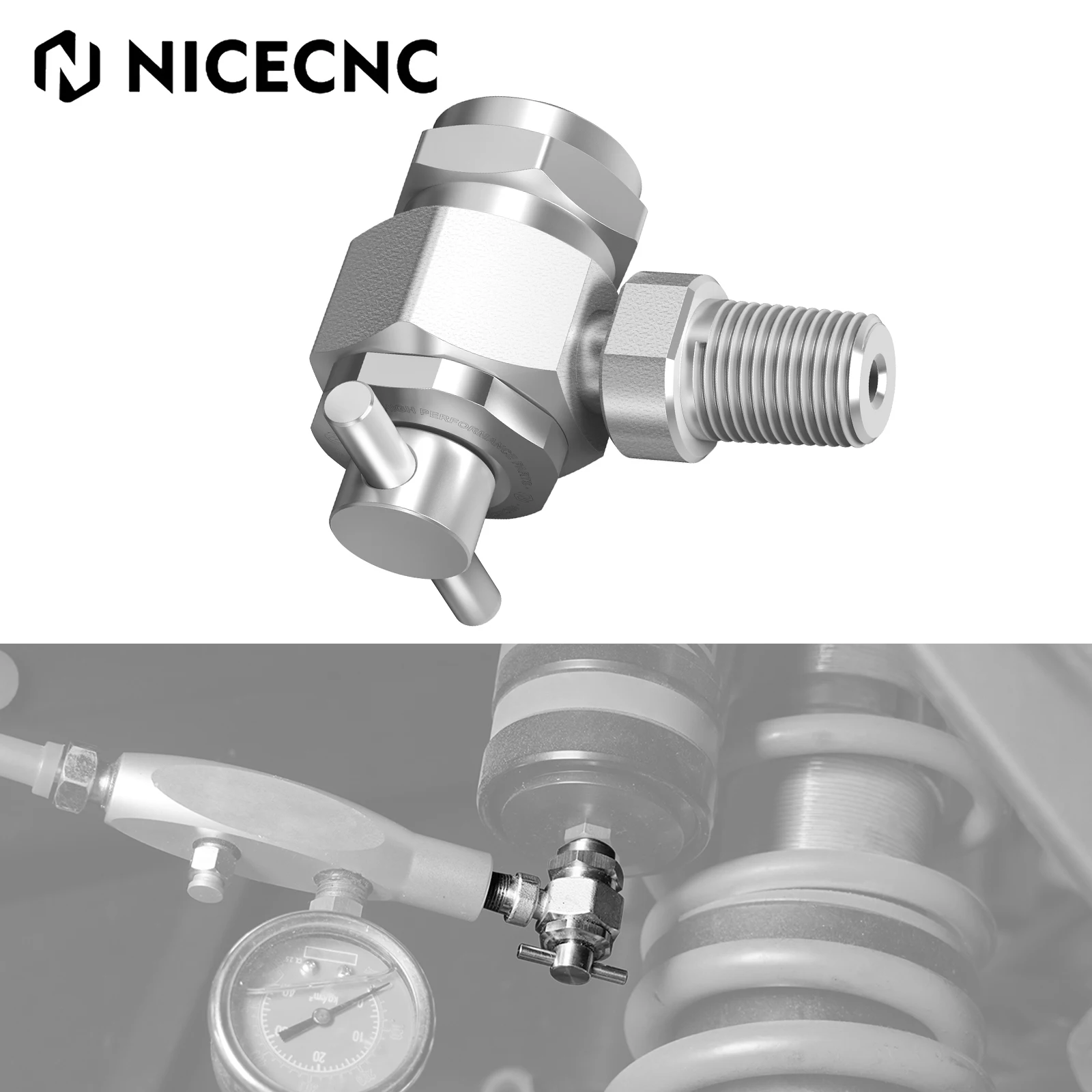 窒素充填ツール-ショックバルブ-1-8インチ-npt-ストラットカプラー-atv-utv-ラプター-バンシー-ポラリス-カナム-x3-ホンダ-スズキ-カワサキ-bmw用