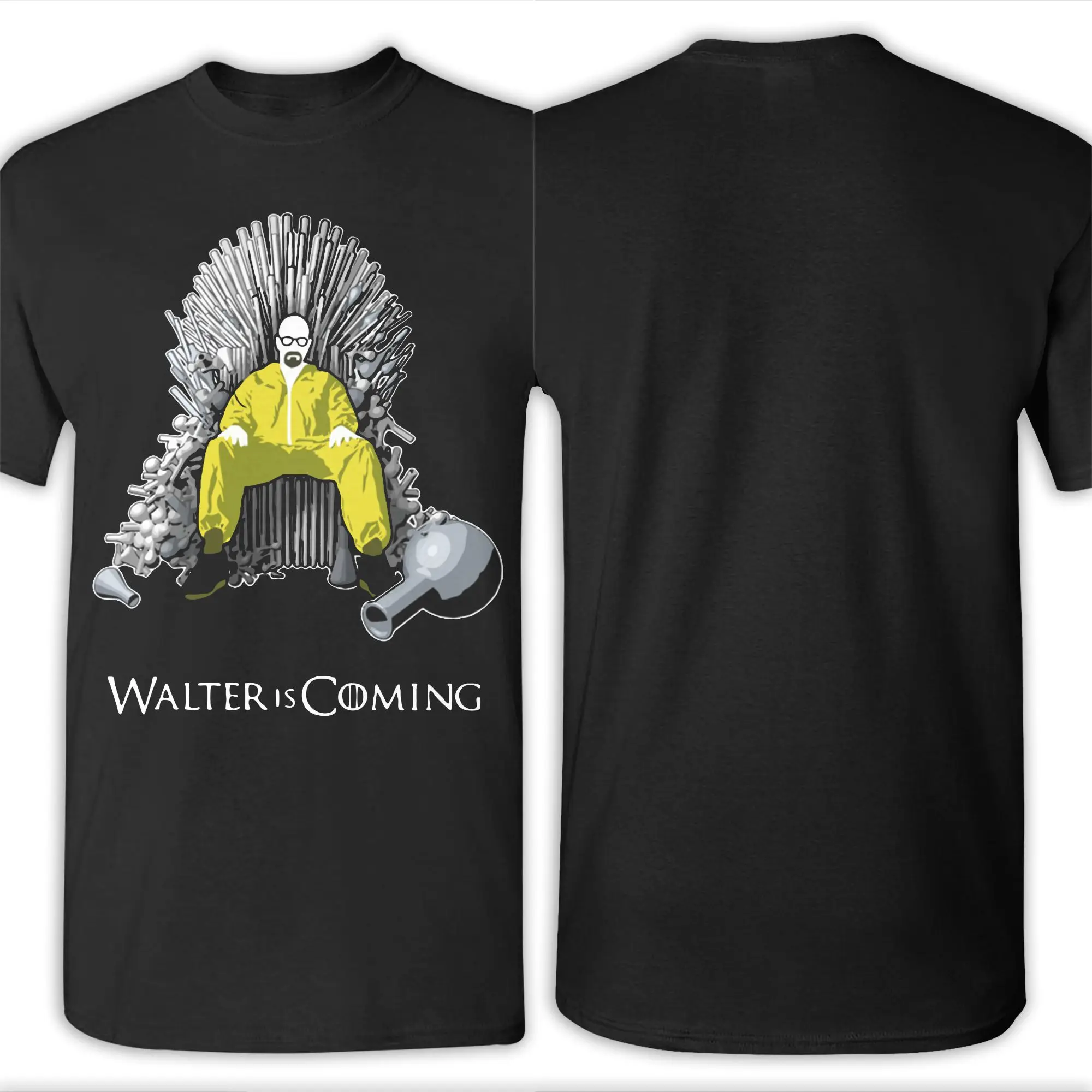 والتر قادم كسر سيئة X لعبة من عروش تي شيرت الرجال القطن الخالص تيز الياقة المستديرة قصيرة الأكمام تي شيرت ملابس جديدة