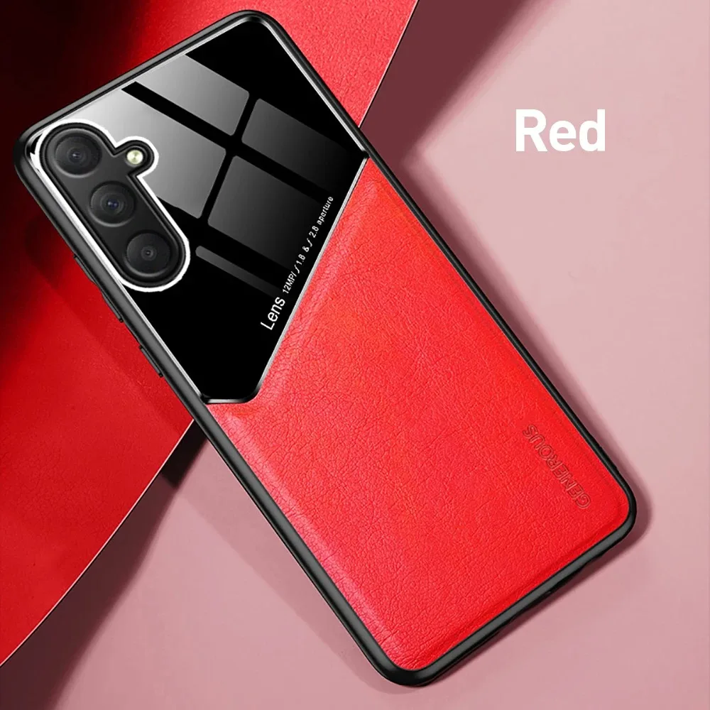 Für Samsung Galaxy A57 A37 A17 A56 A36 A26 A16 A06 A55 A35 A25 A15 A24 Hülle A14 A34 A54 5G TPU Lederhülle Rahmenschutz Coque – Detail 12
