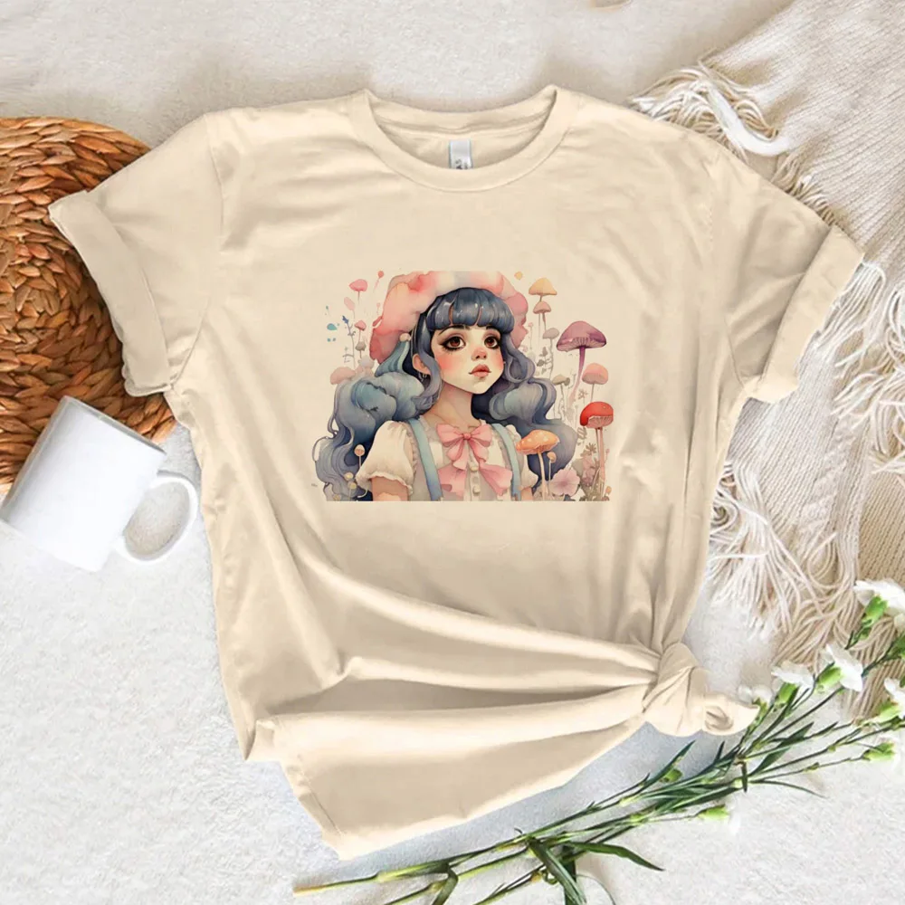 

Melanie Martinez top women manga t-shirts girl funny clothes