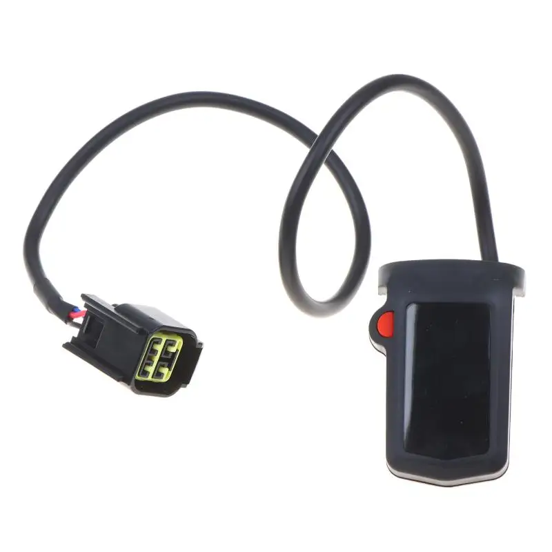 Electric Bicycle LCD Display Waterproof Shell Clear Speed: Power Indicator Ebike Scooter Repair Modification