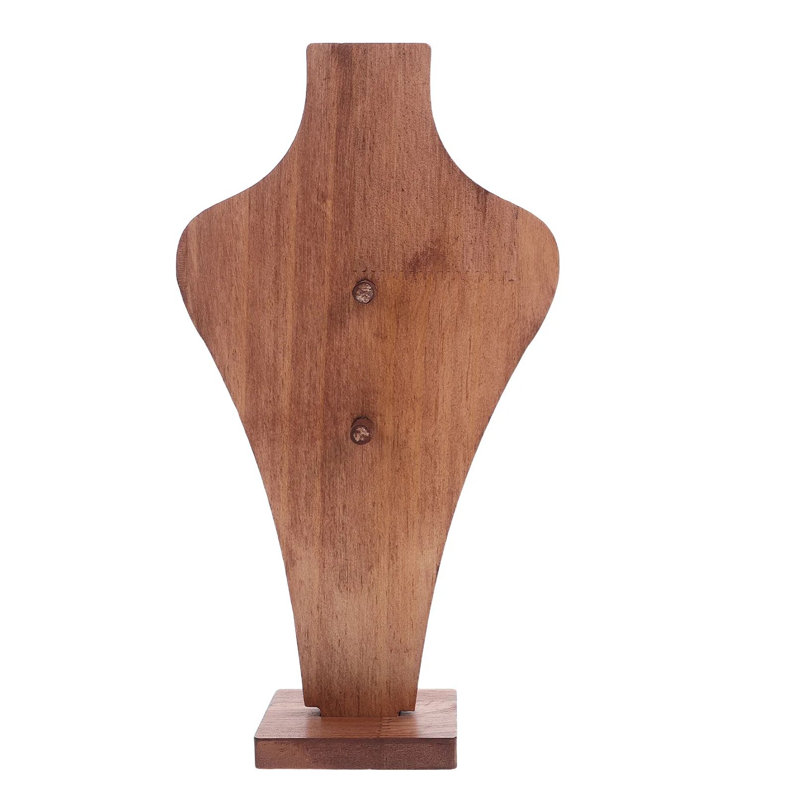 

Wooden Vase Shaped Necklace Display Stand Elegant Jewelry Organizer Holder for Home Retail Solid Wood Jewelry Pendant Showcase